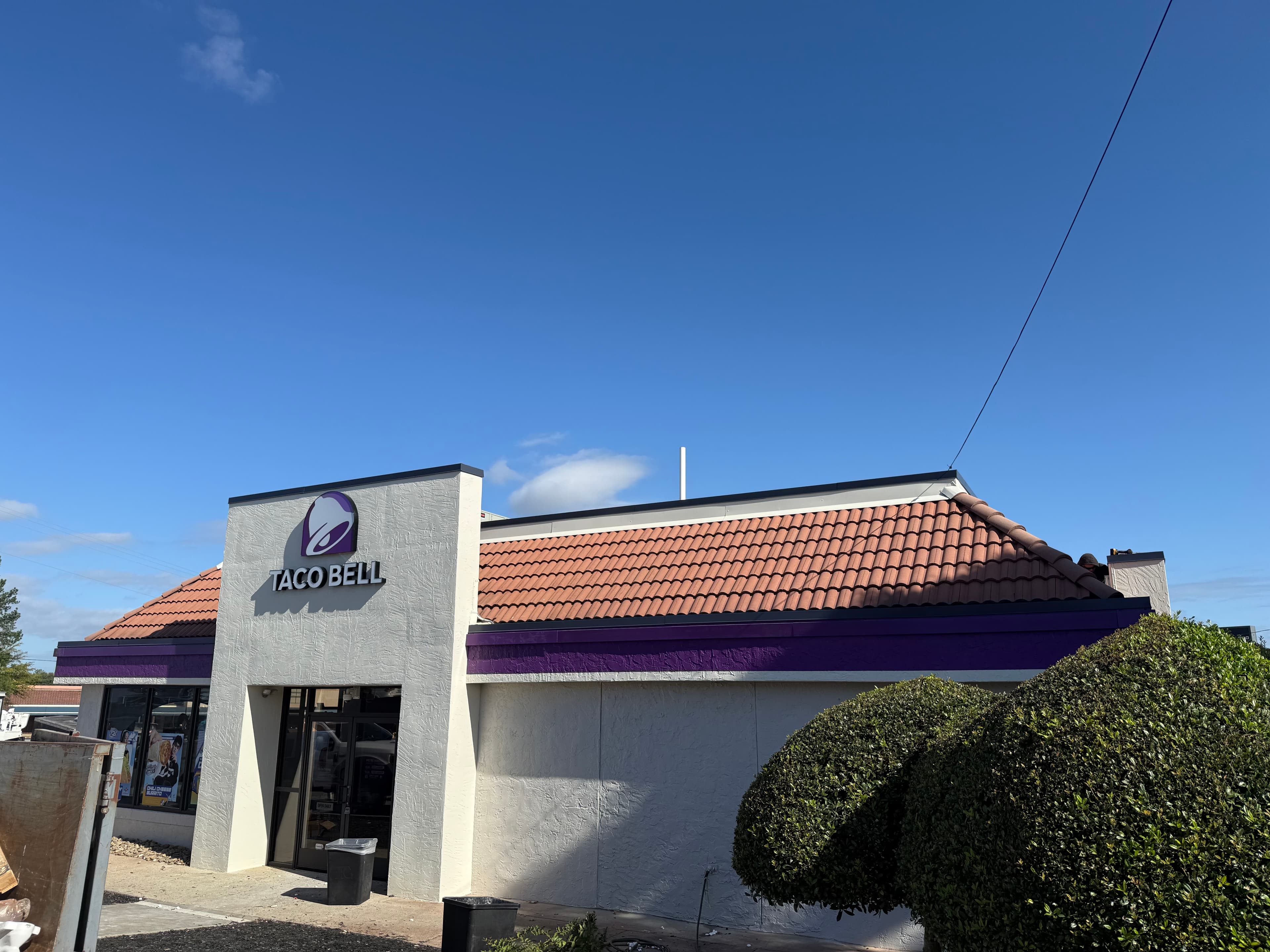 Taco Bell Commercial Exterior Refresh