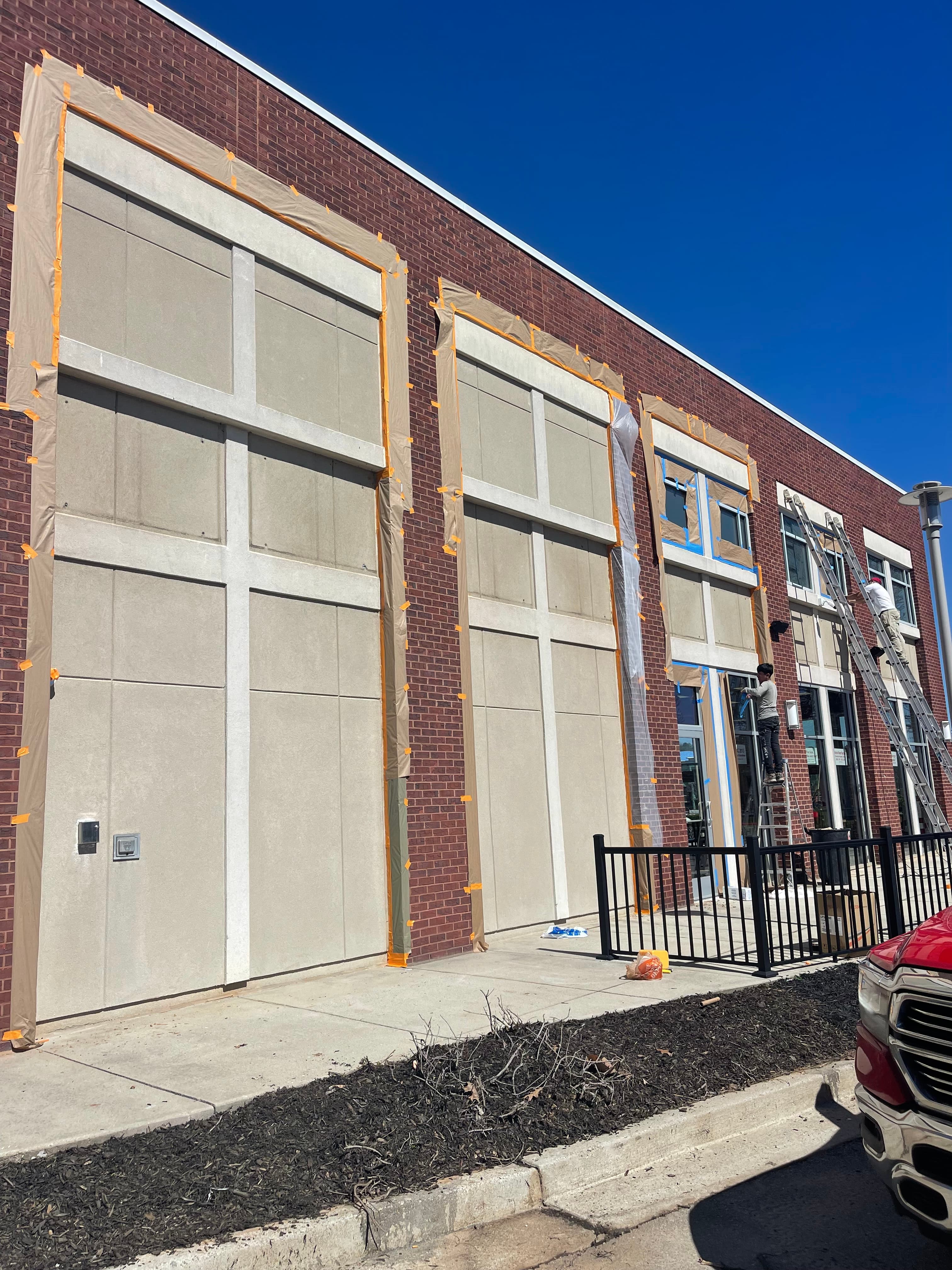 Commercial Garage Door Renovation