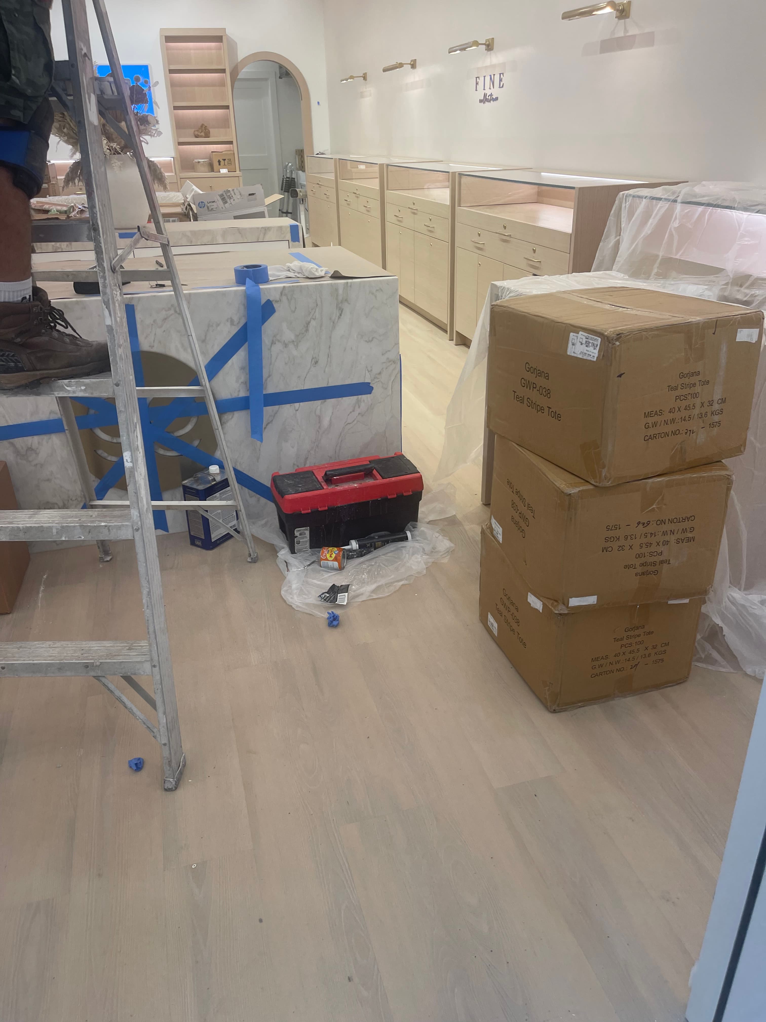 Luxury Bathroom Vanity Installation & Finishing