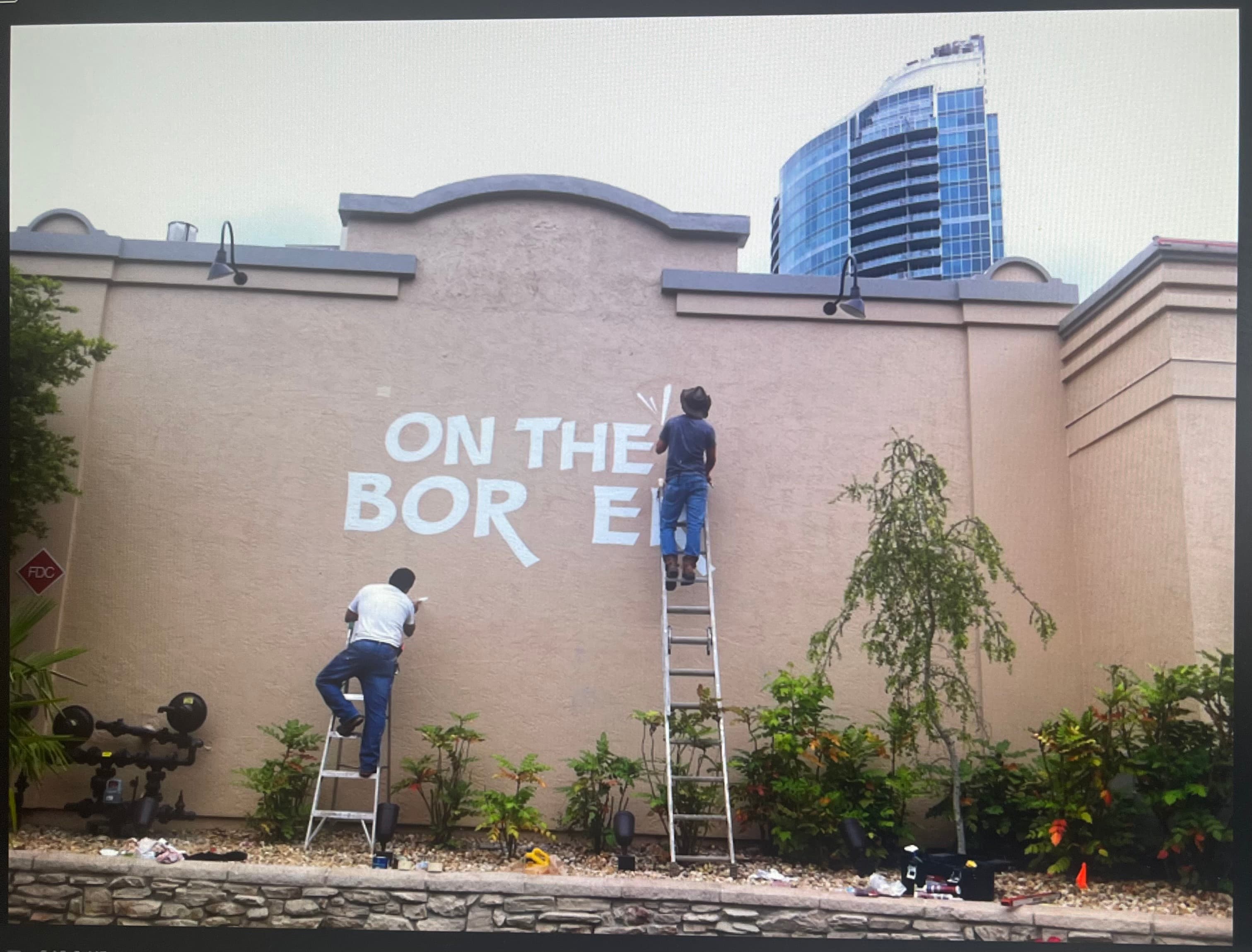 Large-Scale Exterior Mural Painting