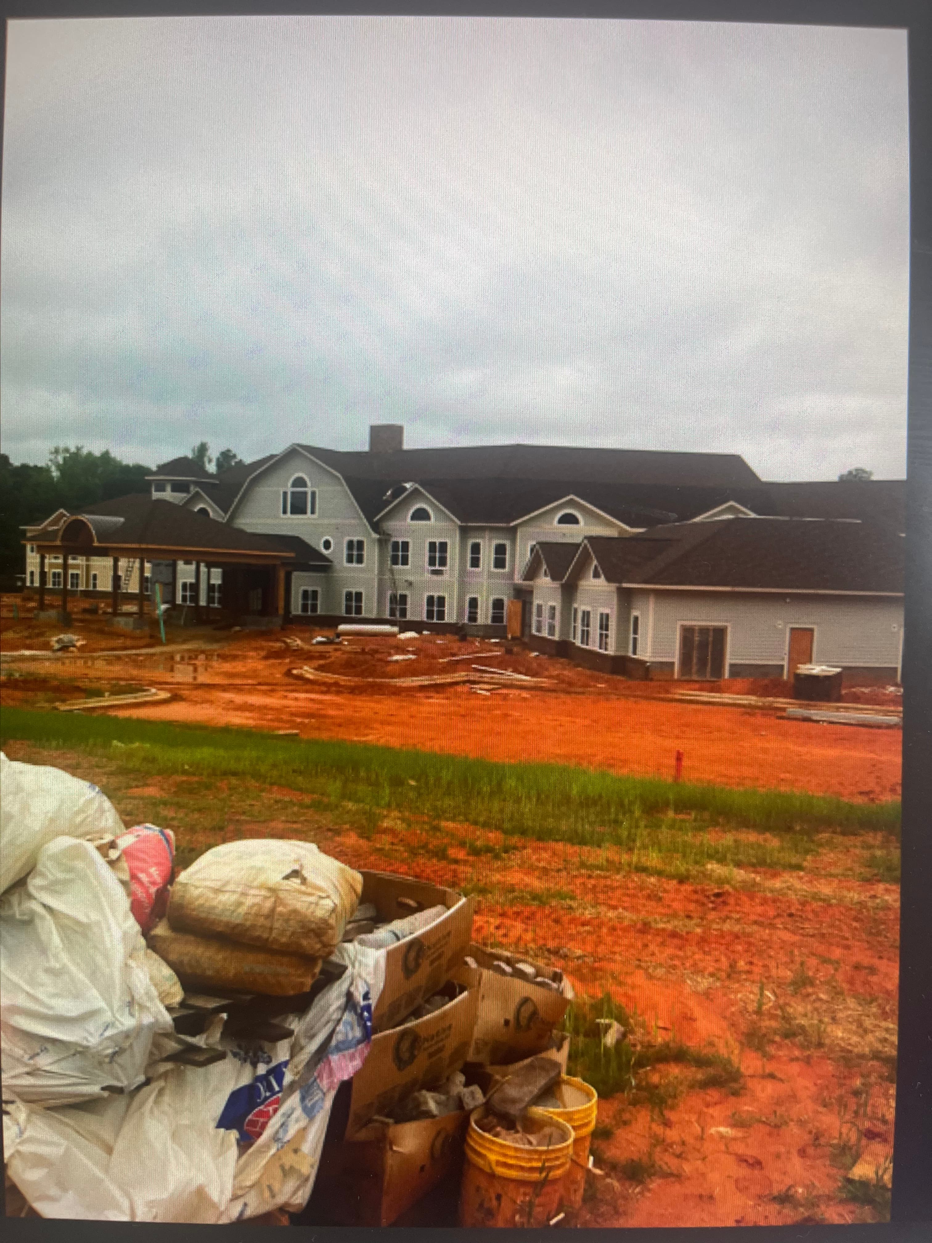 New Construction Exterior - Cream & Beige Residential Home